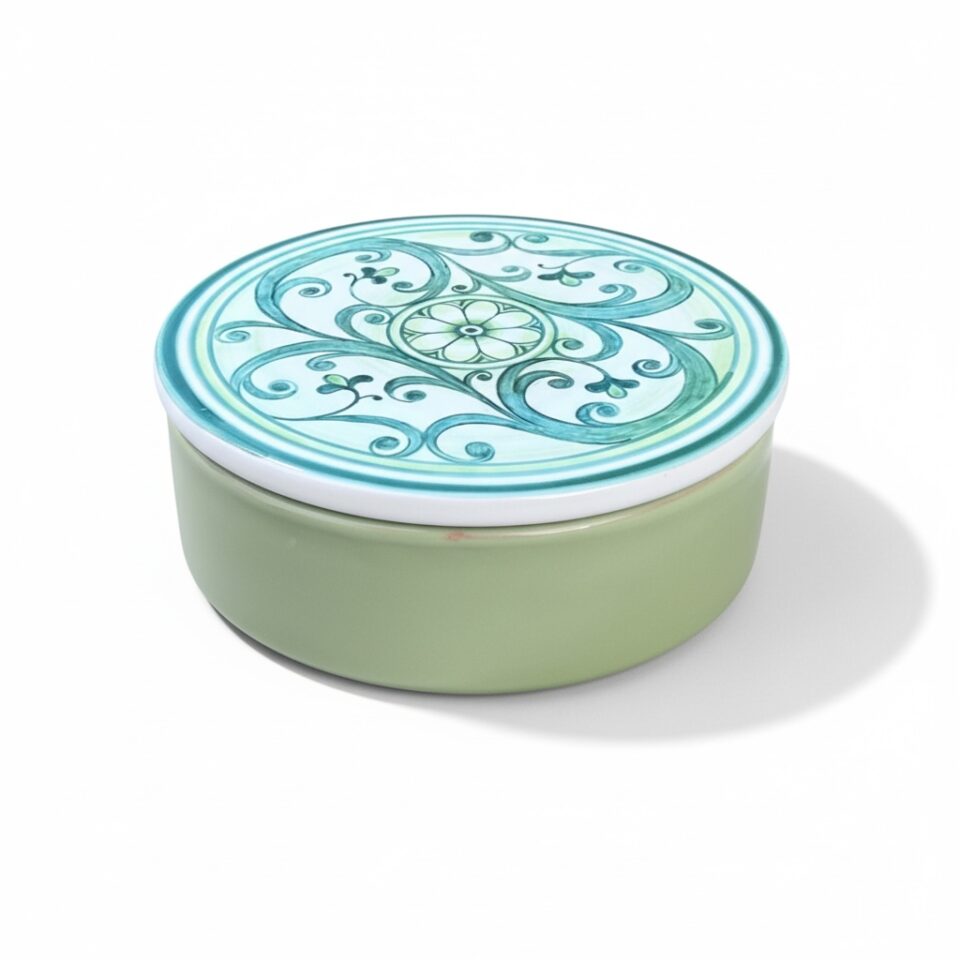 scatola portagioie ceramica pugliese